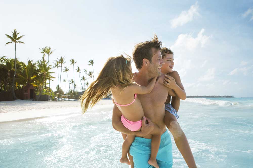 familia-en-la-playa