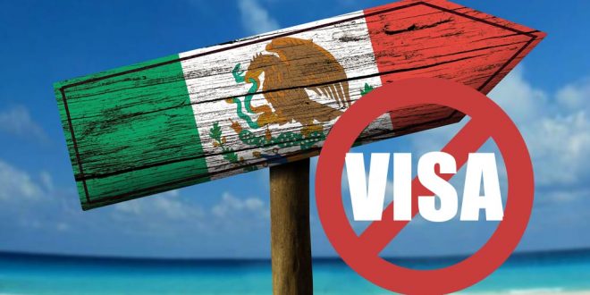 Paises que no solicitan visa a Méxicanos