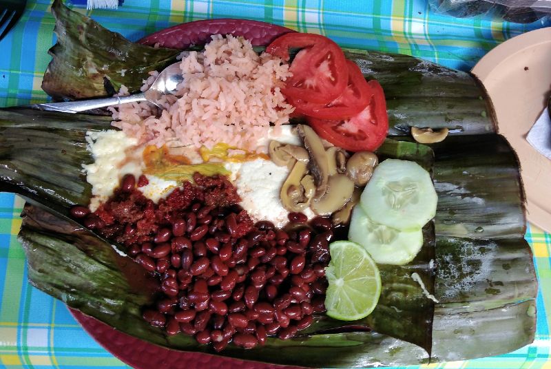 Plato tradicional en Lagos de Montebello