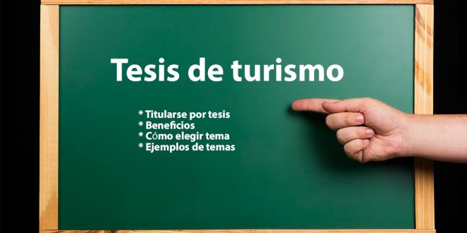 Tesis de turismo