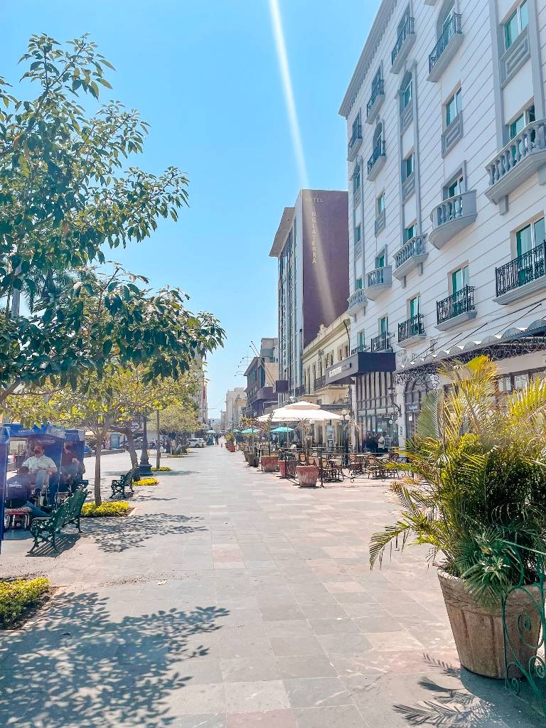 Calle en la Plaza de Armas en Tampico