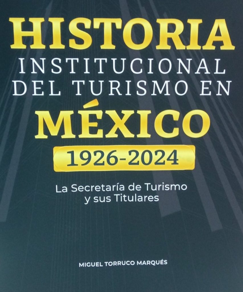 Portada del libro Historia Institucional del Turismo en México