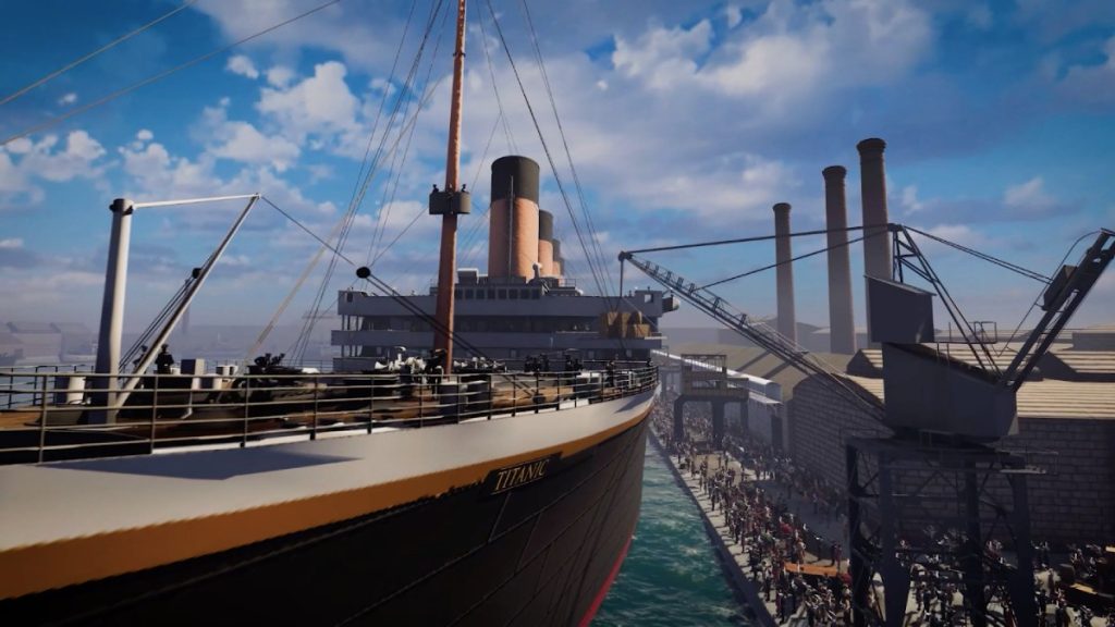 Titanic generado en realidad virtual