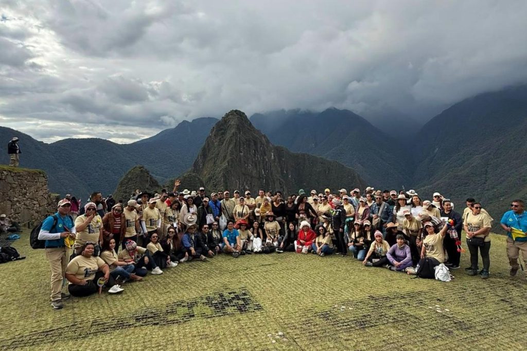 Grupo de Agentes de Viajes en Machu Picchu