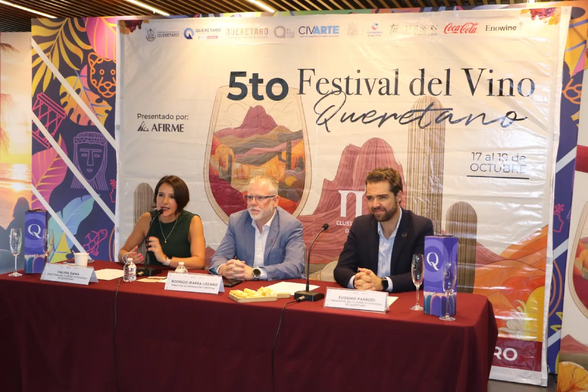 quinta edición del Festival del Vino Queretano