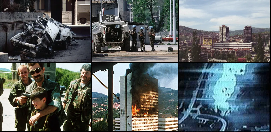 Imagenes del Sitio de Sarajevo