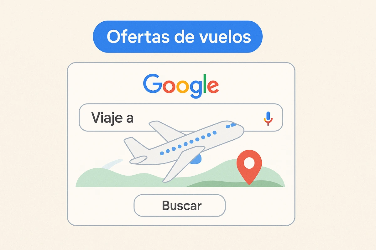 Ofertas de vuelos de Google