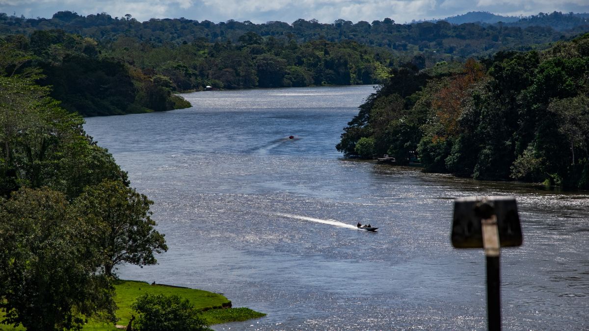 Río San Juan desde la fortaleza