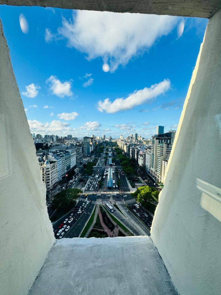 Vista desde el Mirador del Obelisco de Buenos Aires