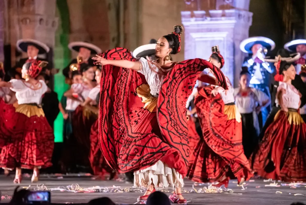 Bailable del espectáculo Navidades México