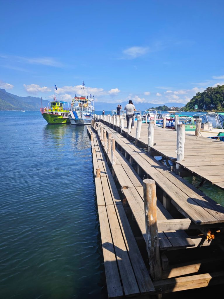 Muelle en San Juan la Laguna