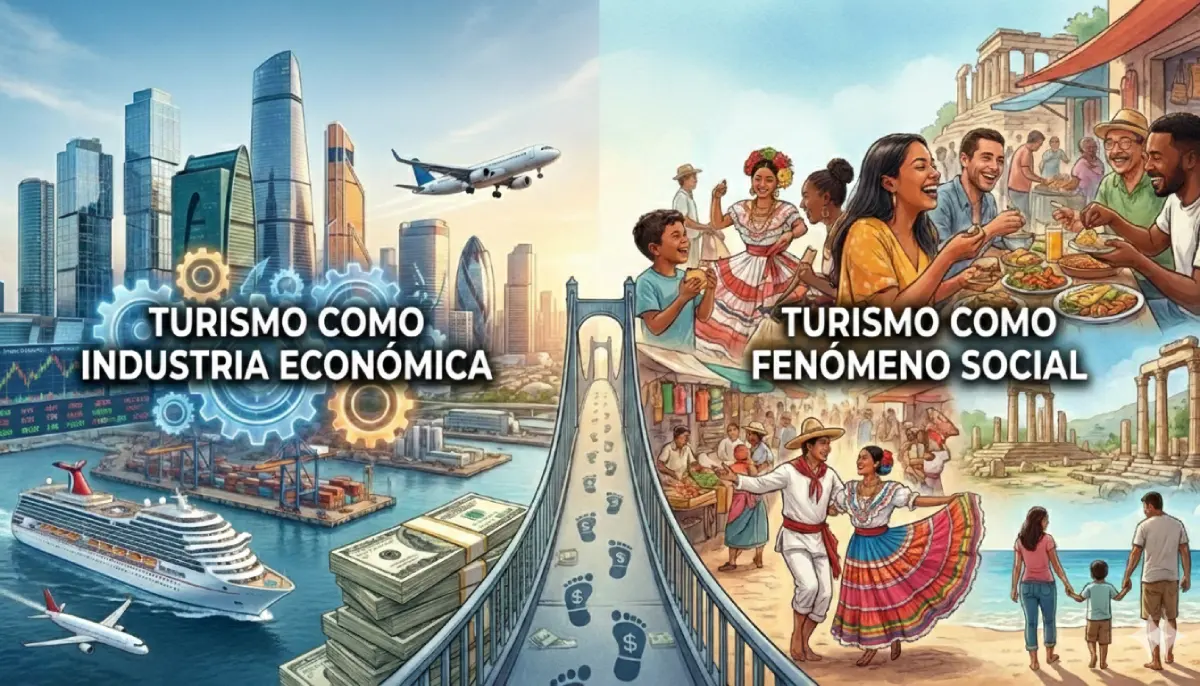 Turismo como industria económica y como fenómeno social