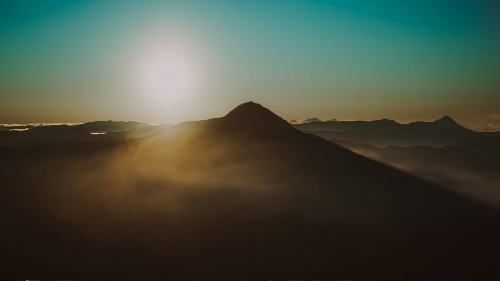 Volcán Tacaná en Guatemala