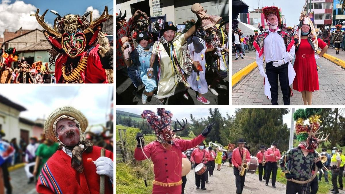 Personajes de La Diablada del Píllaro