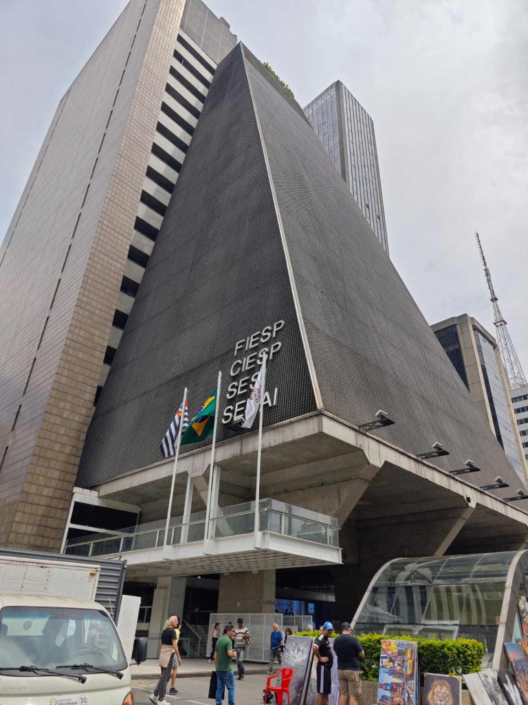 Edificio de la FIESP en la Avenida Paulista