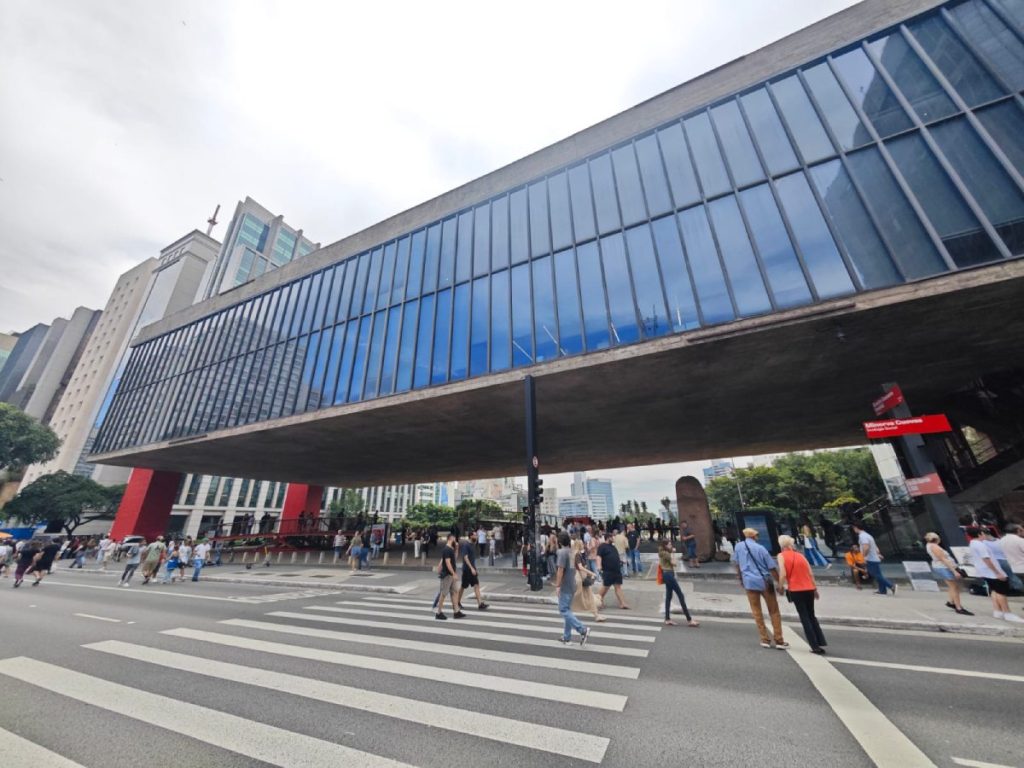 Exterior del Museo de Arte de São Paulo