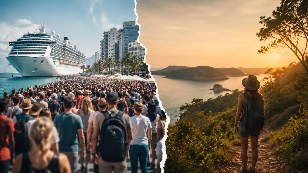Turismo masivo vs turismo de experiencias
