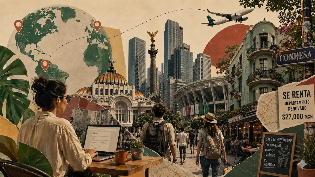 Gentrificación, nómadas digitales y el Mundial en México