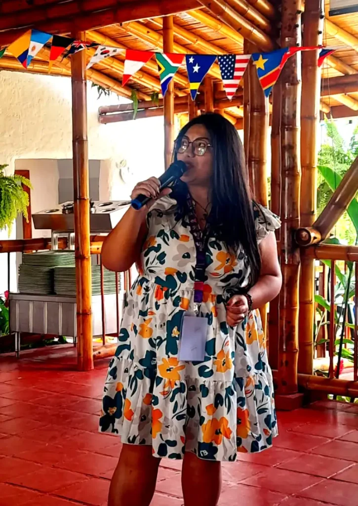 Jacqueline Granda en Congreso Internacional de Periodistas y Profesionales del Turismo