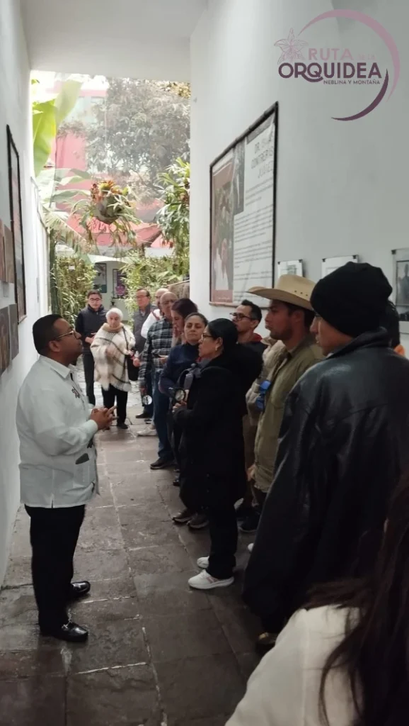 Recorrido en el Museo de la Orquídea en Coatepec