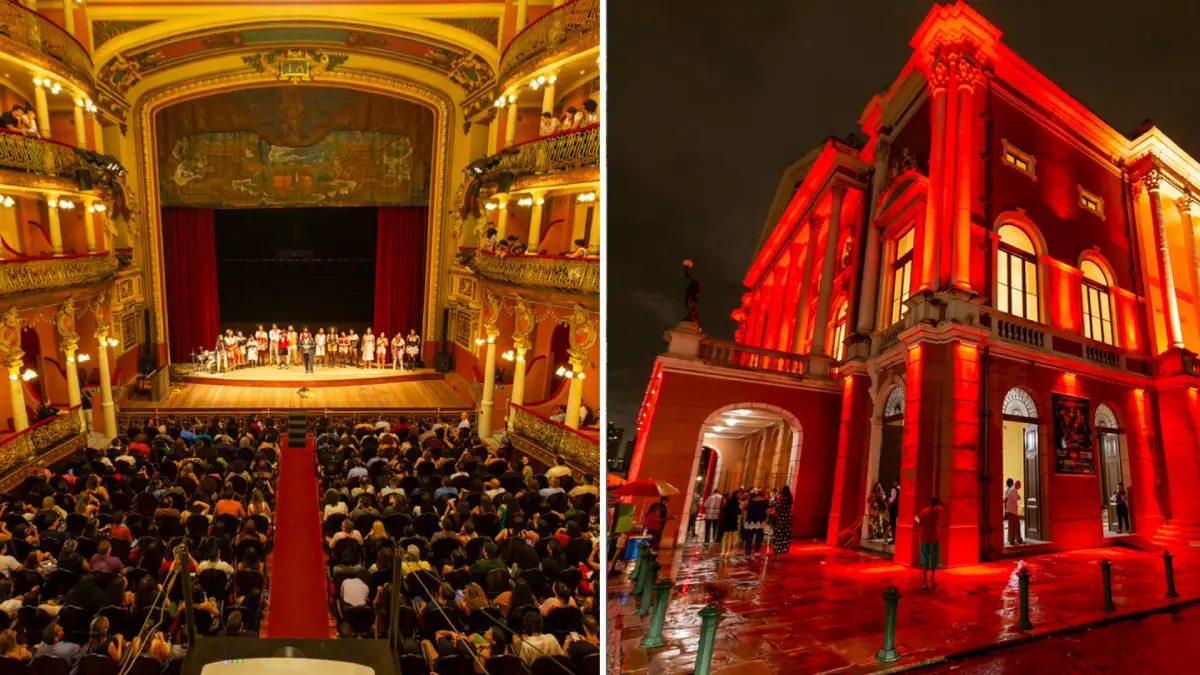Teatro Amazonas y Teatro de la Paz