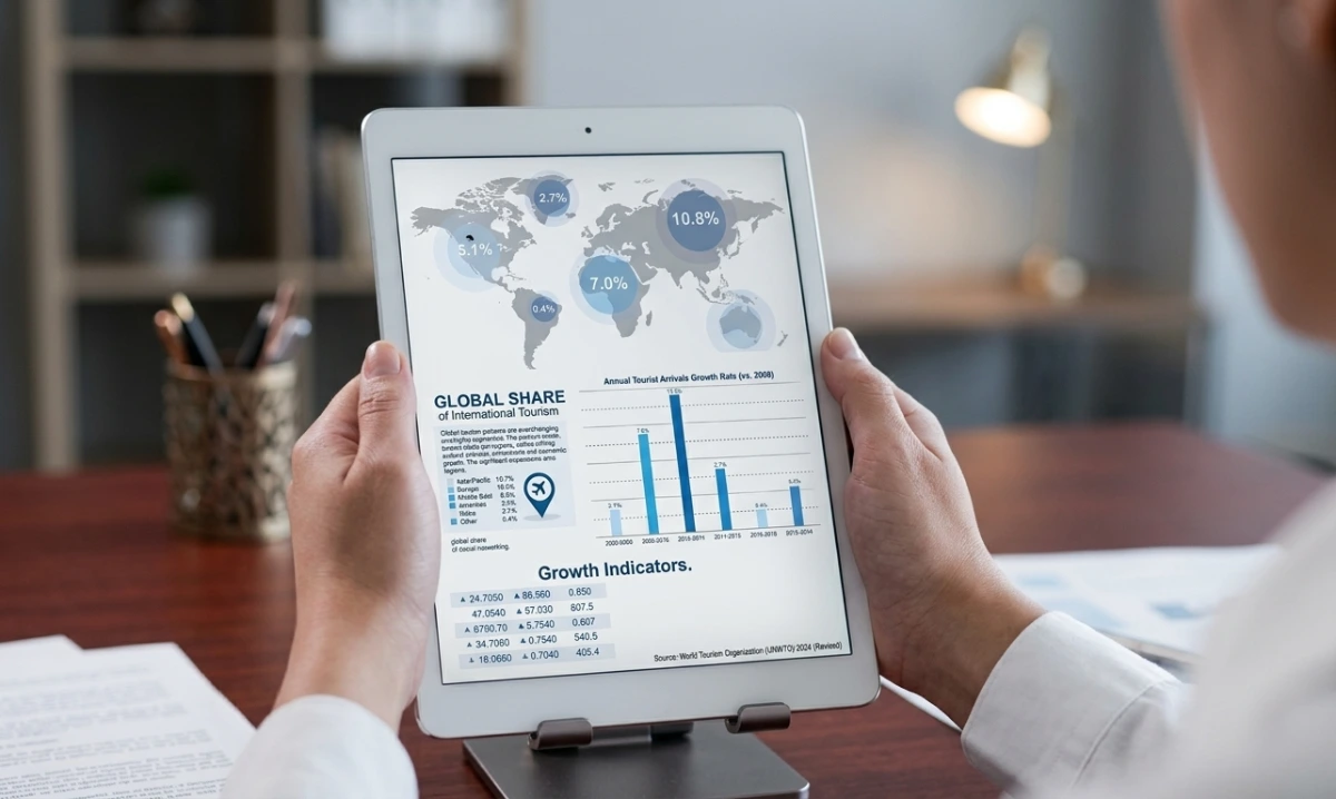 Analizando datos de turismo
