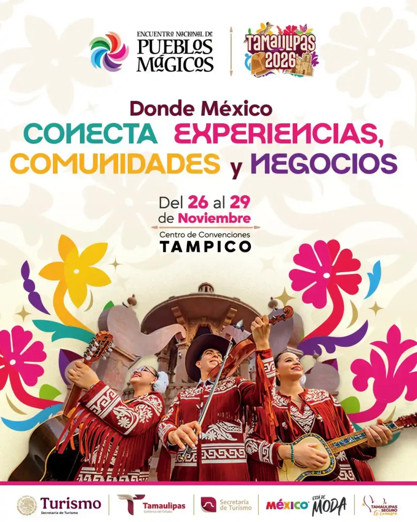 Cartél del Encuentro Nacional de Pueblos Mágicos 2026