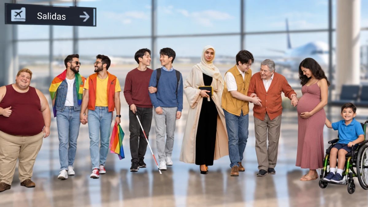 Personas de turismo inclusivo