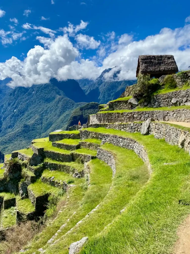 Zona circular en Machu Picchu