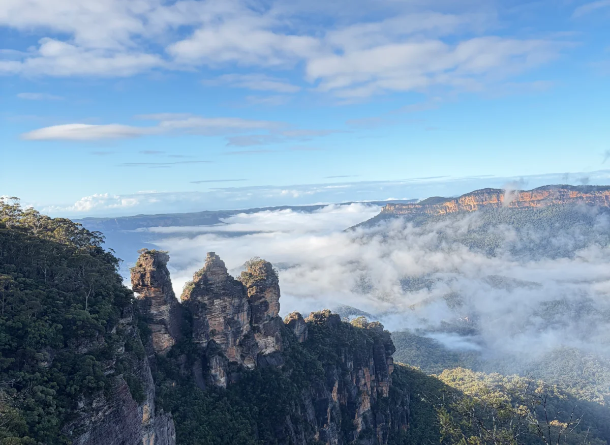 Las Tres Hermanas en Blue Mountains