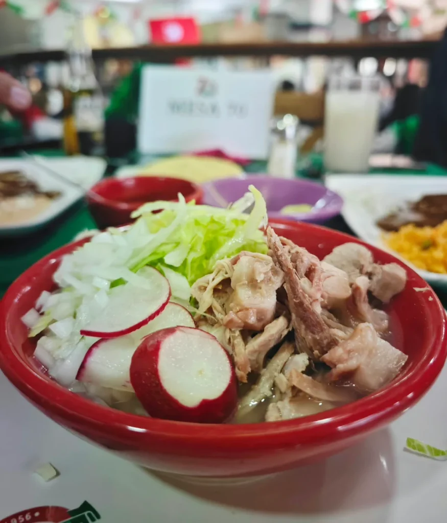 Pozole en Restaurante La Gorda