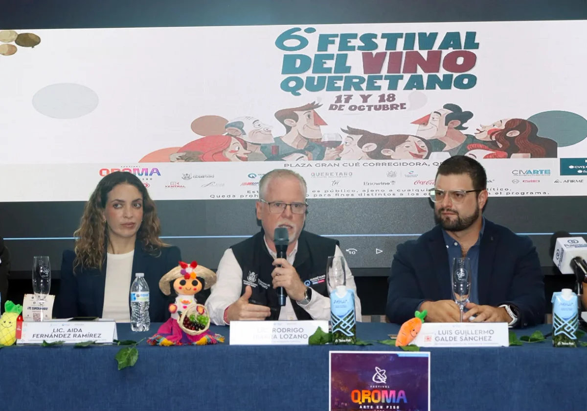 Presentación del Sexto Festival del Vino de Querétaro